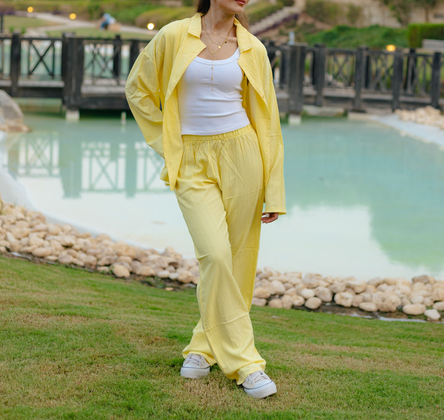 Full Yellow Summer Set - Women