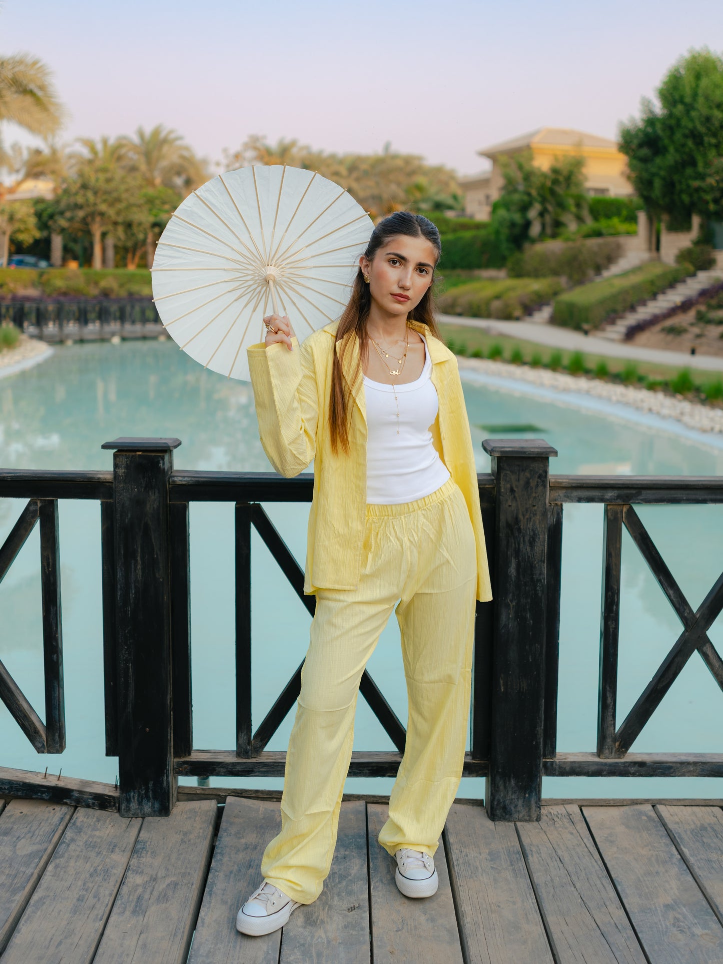 Full Yellow Summer Set - Women